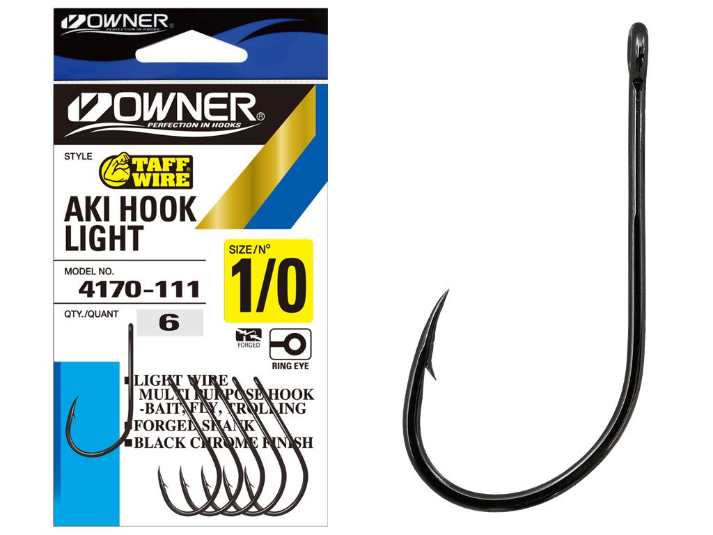 Owner1 Udica OWNER AKI Twist Hook, 1/0