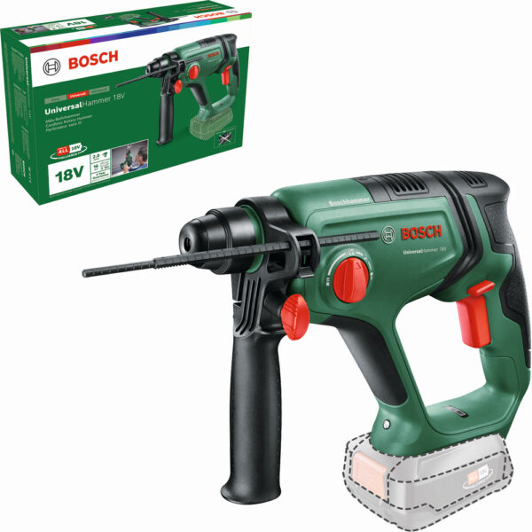 Aku čekić bušilica BOSCH UNIHAMMER 18V-16 SOLO
