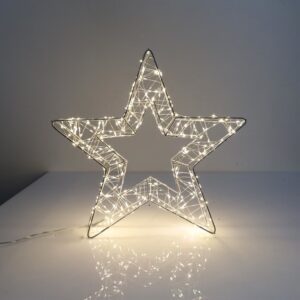 LMP9 LED lampice zvijezda 360L/38x5,5xh36cm 3D WW IP44