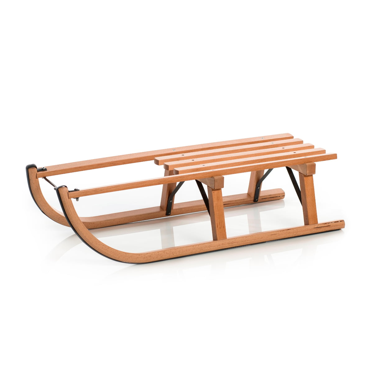 254778 Drvene sanjke s naslonom