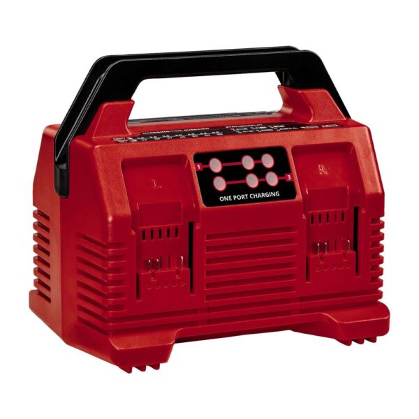 Set EINHELL ZA 4 BATERIJE, 2X2 POWER X-QUATTROCHARGER 4 A
