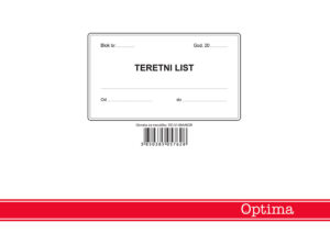 237177-EC Teretni list EC-VI-56/A NCR, blok A5, 3x50 L OPTIMA P10/40